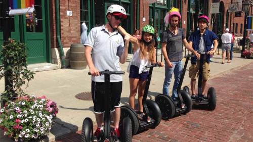 Segway of Ontario: Segway Tour of Distillery District