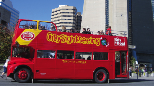 Hop-On Hop-Off Bus Tour by City Sightseeing