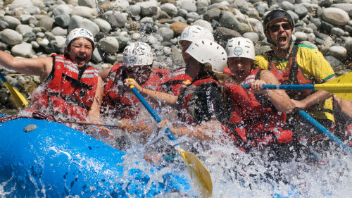 Chilliwack River Rafting with Class III & Class IV Rapids