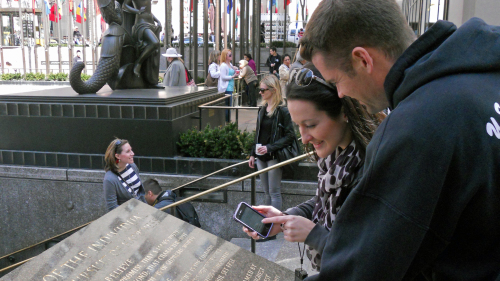 Smartphone-Guided City Scavenger Hunt