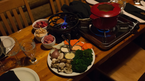 Mountaintop Fondue Dinner via Snowmobile or Snowcat