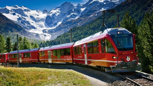 Bernina Express Rail Tour to St Moritz by Zani Viaggi