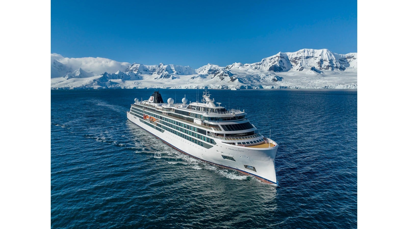 Viking Expedition Ship Octantis in Antarctica