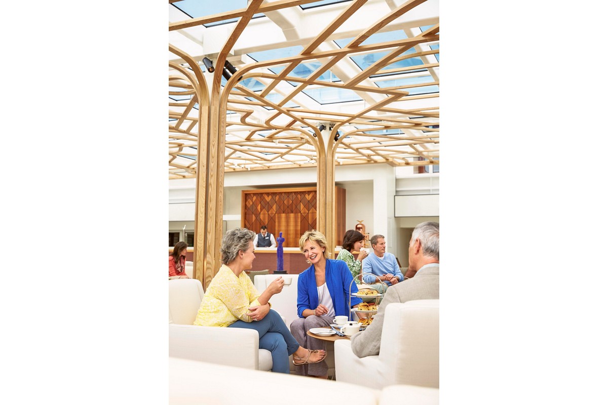 Viking Wintergarden Afternoon Tea Ceremony and Scones