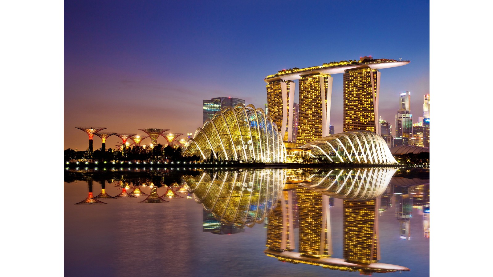 Viking World Cruise Overnight Call in Singapore Gardens by the Bay